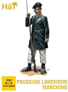 HAT 1/72 Prussian Landwehr Marching # 8309
