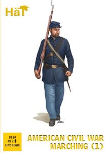 HAT Industrie 1/72 American Civil War Marching (1) # 8319