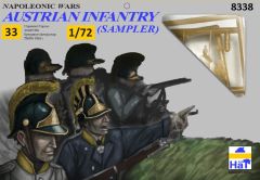 HAT Industrie 1/72 Napoleonic Austrian Infantry Sampler # 8338