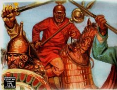 HAT Industrie 1/32 Punic War Carthaginian Cavalry and Command x 8 mounted figures per box # 9056 - Plastic Model Figures