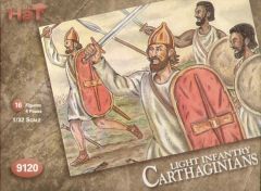 HAT Industrie 1/32 Carthaginians-Light African Infantry # 9120 - Plastic Model Figures