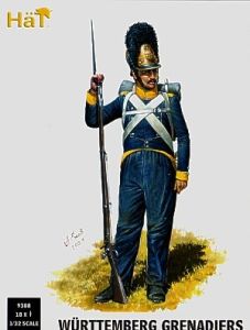 HAT Industrie 1/32 Wurttemberg Grenadiers # 9308 - Plastic Model Figures