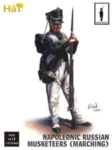 HAT Industrie 1/32 Russian Infantry Marching (Napoleonic Period) # 9320 - Plastic Model Figures