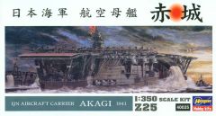 Hasegawa 1/350 Akagi Imperial Japanese Navy/IJN Aircraft Carrier 1941 # Z025