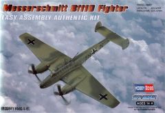 Hobby Boss 1/72 Messerschmitt Bf 110 Fighter # 80292 - Plastic Model Kit