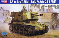 Hobby Boss 1/35 4.7cm Pak(t) Sfl.auf Fgst. Pz.Kpfw.35 R 731 (f) # 83807