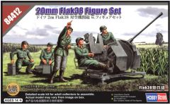 Hobby Boss 1/35 20mm Flak38 Figure Set # 84412