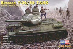 Hobby Boss 1/48 Soviet T-34/85 1944 Type With Flattened Turret # 84807