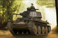 Hobbyboss 1/35 German Panzer Kpfw.38(t) Ausf.E/F # 80136 - Plastic Model Kit