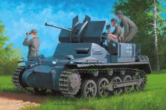 Hobbyboss 1/35 Flakpanzer 1a w/ Ammo Trailer # 80147