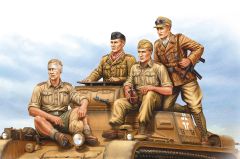 Hobbyboss 1/35 German Tropical Panzer Crew # 84409
