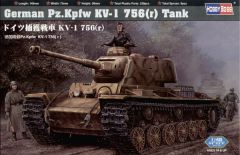 Hobby Boss 1/48 Pz.Kpfw KV-1 756 Captured Soviet KV-1 # 84818