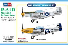 Hobbyboss 1/48 P-51D Mustang Yellow Nose # 85808