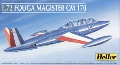 Heller 1/72 Fouga Magister CM.170 # 80220 - Plastic Model Kit
