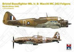 Hobby 2000 1/72 Bristol Beaufighter Mk.IC and Macchi C.202 # 72005
