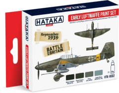 Hataka Hobby Early Luftwaffe paint set # AS02
