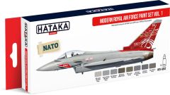 Hataka Modern Royal Air Force paint set vol. 1 # AS52