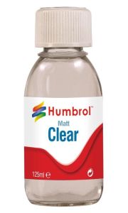 Humbrol 125ml Clear Matt Varnish # AC7434
