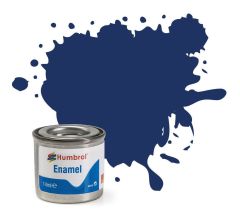 Humbrol 14ml Gloss Midnight Blue Enamel Paint # 15