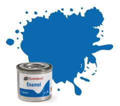 Humbrol 14ml Metallic Baltic Blue Enamel Paint # 52