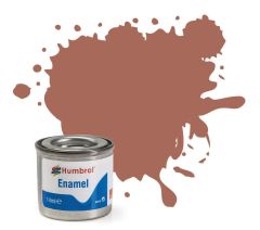 Humbrol 14ml Matt Rust Enamel Paint # 113