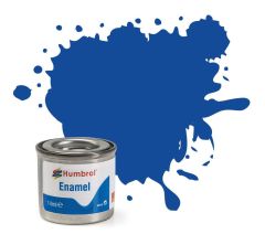 Humbrol 14ml Metallic Moonlight Blue Enamel Paint # 222