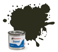 Humbrol 14ml Metallic Gunmetal Enamel Paint # 53