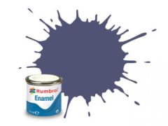 Humbrol 14ml Matt Intermediate Blue enamel paint # 144