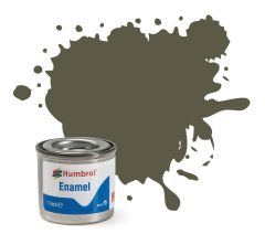 Humbrol 14ml Metalcote Gunmetal Enamel Paint # 27004