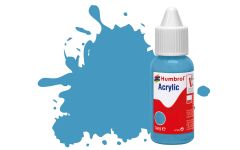 Humbrol Acrylic Dropper Bottle No 89 Middle Blue Matt # DB0089