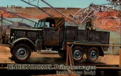 IBG Models 1/35 Einheitsdiesel Pritschenwagen # 35003 - Plastic Model Kit