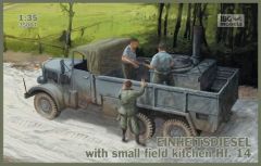 IBG Models 1/35 Einheitsdiesel with small kitchen # 35007 - Plastic Model Kit