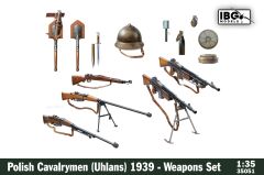 IBG Models 1/35 Polish Cavalrymen (Uhlans) 1939 - Weapons Set # 35051
