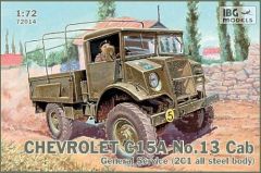IBG Models 1/72 Chevrolet C15A No.Cab 13 # 72014 - Plastic Model Kit