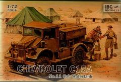 IBG Models 1/72 Chevrolet C15A No.11 Cab Watertank # 72016 - Plastic Model Kit