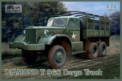 IBG Models 1/72 Diamond T 968 cargo truck # 72019 - Plastic Model Kit