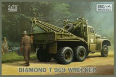 IBG Models 1/72 Diamond T 969 Wrecker # 72020 - Plastic Model Kit