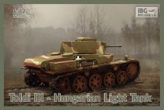 IBG Models 1/72 Toldi III Hungarian Light Tank # 72030