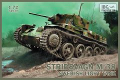 IBG Models 1/72 Stridsvagn M/38 Swedish light tank # 72033