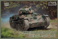 IBG Models 1/72 Stridsvagn M/39 Swedish light tank # 72034