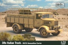 IBG Models 1/72 3Ro Italian Truck - 90/53 Ammunition Carrier # 72097