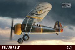 IBG Models 1/72 PZL/IAR P.11F Romanian Fighter # 72521