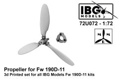 IBG Models 1/72 Propeller for Focke-Wulf Fw-190D-11 # 072