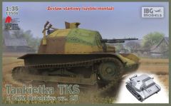 IBG Models 1/35 TKS Polish Tankette with machine gun # E3504
