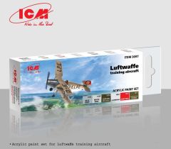 ICM Luftwaffe Training Aircraft Acrylic Paint Set # 3097