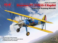 ICM Stearman PT-17/N2S-3 Kaydet American Training Aircraft (100% new molds) # ICM32050