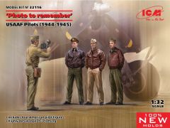 ICM 1/32 Photo to Remember USAAF Pilots (1944-1945) # 32116