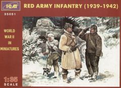 ICM 1/35 Soviet Infantry 1939/45 # 35051 - Plastic Model Kit