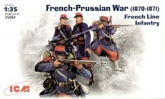 ICM 1/35 French Line Infantry 1870-1871 French-German War # 35061