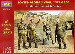 ICM 1/35 Soviet motorized infantry Afghanistan 1979-1988 # 35331 - Plastic Model Kit